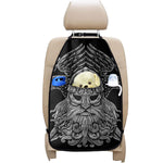 God Odin With Huginn And Muninn Print Car Seat Organizers