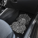 God Odin With Huginn And Muninn Print Front and Back Car Floor Mats