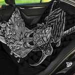 God Odin With Huginn And Muninn Print Pet Car Back Seat Cover