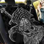 God Odin With Huginn And Muninn Print Pet Car Back Seat Cover