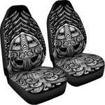 God Odin With Huginn And Muninn Print Universal Fit Car Seat Covers