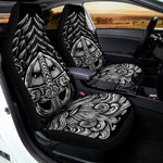 God Odin With Huginn And Muninn Print Universal Fit Car Seat Covers