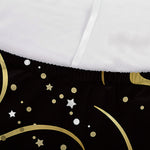 Gold And Black Gemini Sign Print Sofa Cover