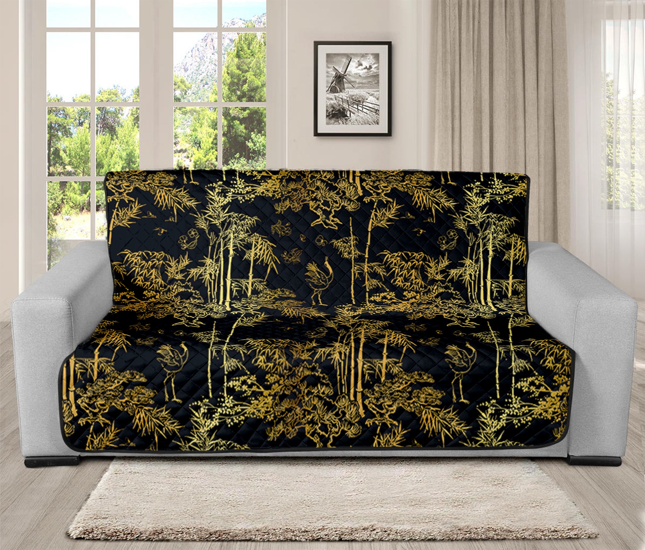 https://gearfrost.com/cdn/shop/products/gold-and-black-japanese-bamboo-print-futon-protector-01.jpg?v=1670214000