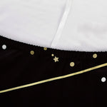 Gold And Black Sagittarius Sign Print Sofa Cover