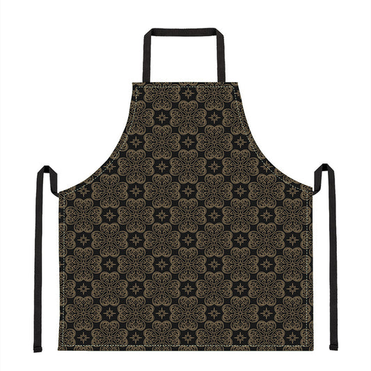 Gold Clover St. Patrick's Day Print Apron
