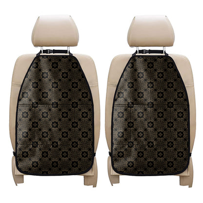 Gold Clover St. Patrick's Day Print Car Seat Organizers