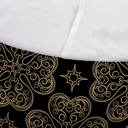 Gold Clover St. Patrick's Day Print Sofa Cover