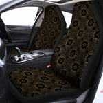 Gold Clover St. Patrick's Day Print Universal Fit Car Seat Covers