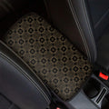Gold Clover St. Patrick's Day Print Car Center Console Cover