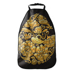 Gold Easter Egg Print Car Seat Organizers