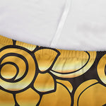 Gold Easter Egg Print Sofa Cover