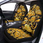 Gold Easter Egg Print Universal Fit Car Seat Covers