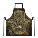 Gold Hamsa Hand Print Apron
