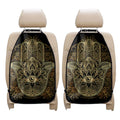 Gold Hamsa Hand Print Car Seat Organizers