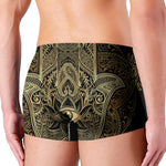 Gold Hamsa Hand Print Men's Boxer Briefs