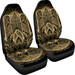 Gold Hamsa Hand Print Universal Fit Car Seat Covers
