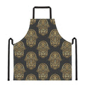 Gold Hamsa Pattern Print Apron