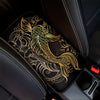 Gold Koi Carp Fish Print Car Center Console Cover