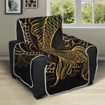 Gold Koi Carp Fish Print Recliner Protector