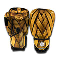 Gold Viking Norse God Odin Print Boxing Gloves