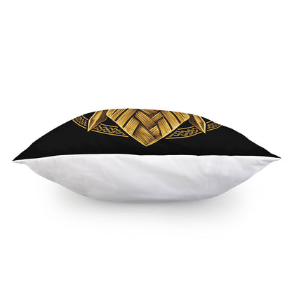 Gold Viking Norse God Odin Print Pillow Cover