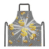 Golden Dollar Sign Explosion Print Apron