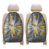 Golden Dollar Sign Explosion Print Car Seat Organizers