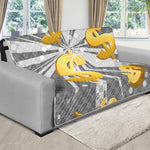 Golden Dollar Sign Explosion Print Futon Protector