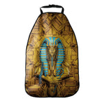 Golden Egyptian Pharaoh Print Car Seat Organizers