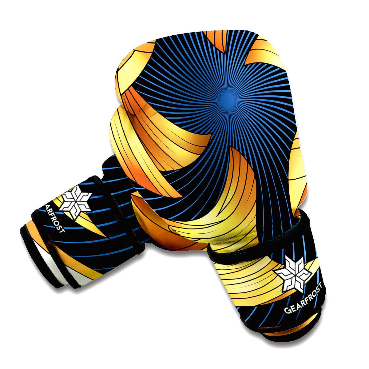 Golden Pisces Zodiac Sign Print Boxing Gloves