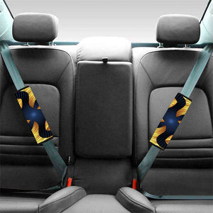 Golden Pisces Zodiac Sign Print Car Seat Belt Covers