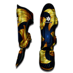 Golden Pisces Zodiac Sign Print Muay Thai Shin Guard