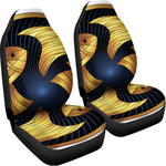 Golden Pisces Zodiac Sign Print Universal Fit Car Seat Covers
