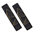 Golden Pyramid Print Car Seat Belt Covers