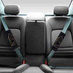 Golden Pyramid Print Car Seat Belt Covers
