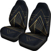 Golden Pyramid Print Universal Fit Car Seat Covers