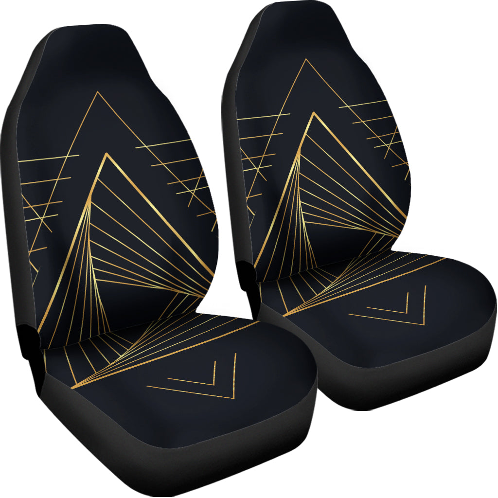 Golden Pyramid Print Universal Fit Car Seat Covers