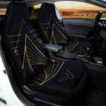 Golden Pyramid Print Universal Fit Car Seat Covers
