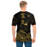 Golden Reiki Print Men's T-Shirt