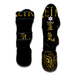 Golden Reiki Print Muay Thai Shin Guard