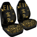 Golden Reiki Print Universal Fit Car Seat Covers