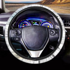 Golden Retriever Portrait Print Car Steering Wheel Cover