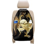 Golden Rooster Print Car Seat Organizers