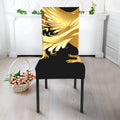 Golden Rooster Print Dining Chair Slipcover