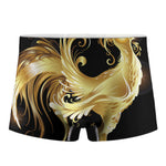 Golden Rooster Print Men's Boxer Briefs