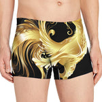 Golden Rooster Print Men's Boxer Briefs