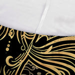 Golden Spiritual Koi Carp Print Sofa Cover