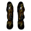 Golden Spiritual Koi Fish Print Muay Thai Shin Guard