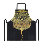 Golden Spiritual Stingray Print Apron